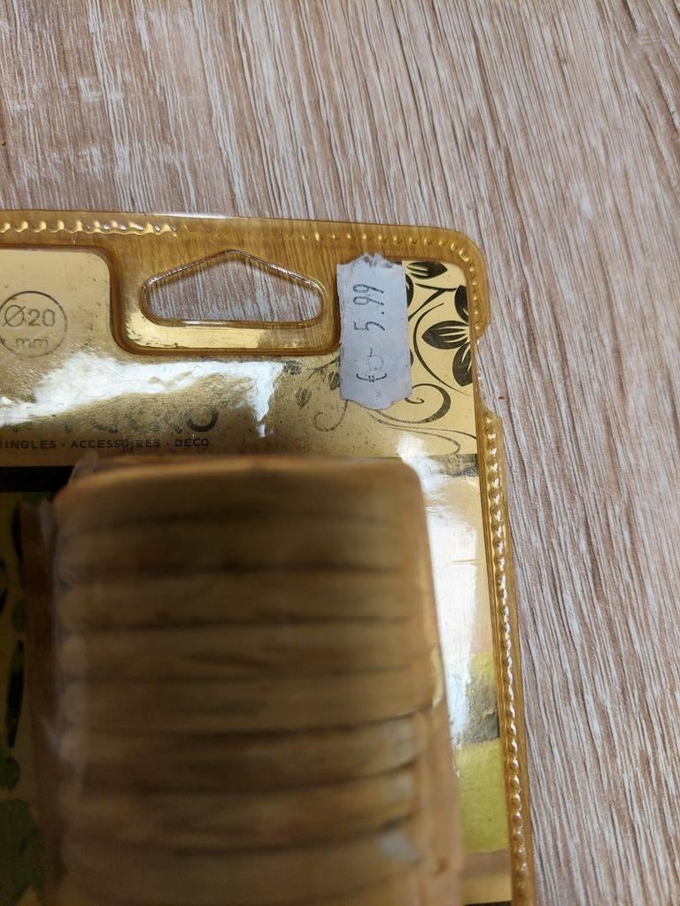 Anneaux de Tringles à rideaux, Neuf, Enlèvement ou Envoi, Moins de 100 cm, Blanc