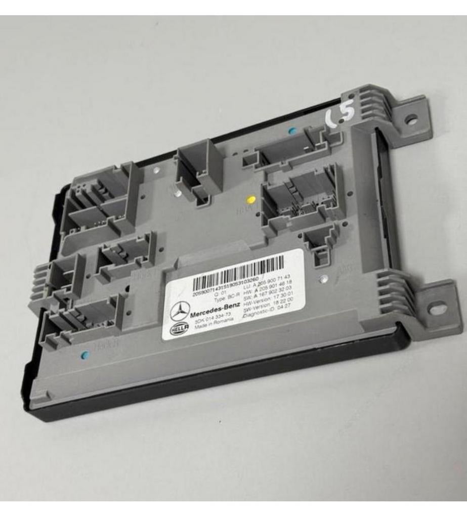 Body control module A2059007143 Mercedes-Benz W205 C205 C200, Auto-onderdelen, Ophalen of Verzenden, Gebruikt, Mercedes-Benz