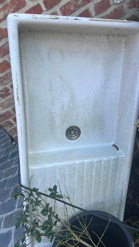 Oude pompbak vergiet, 25 à 50 cm, 100 à 150 cm, Enlèvement, Utilisé