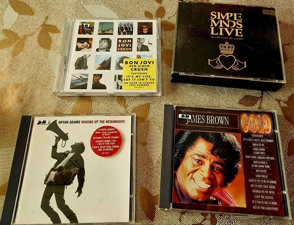 4 cd's rock, Ophalen