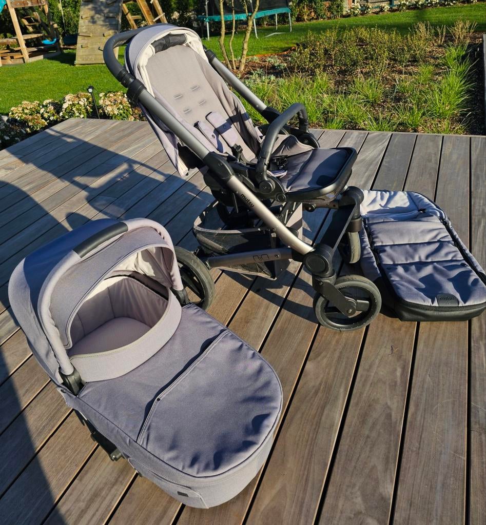 Mutsy Nio kinderwagen (incl. wieg & voetenzak), Kinderen en Baby's, Kinderwagens en Combinaties, Ophalen, Kinderwagen, Mutsy