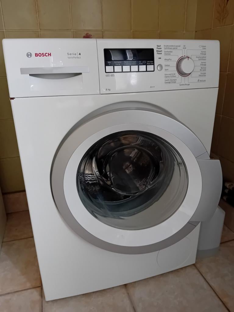 Lave linge Bosch 8kg, Ophalen