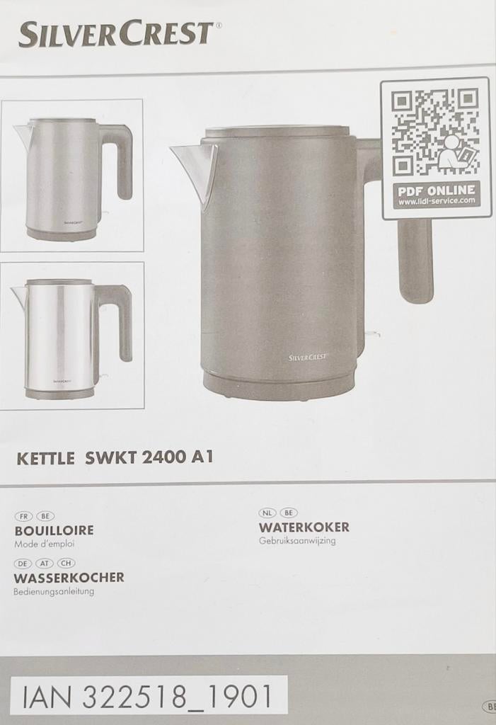 Silvercrest Waterkoker, Elektronische apparatuur, Waterkokers, Ophalen