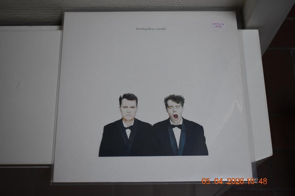 LP : Pet Shop Boys - Actually (Synth Pop), Ophalen of Verzenden, Gebruikt