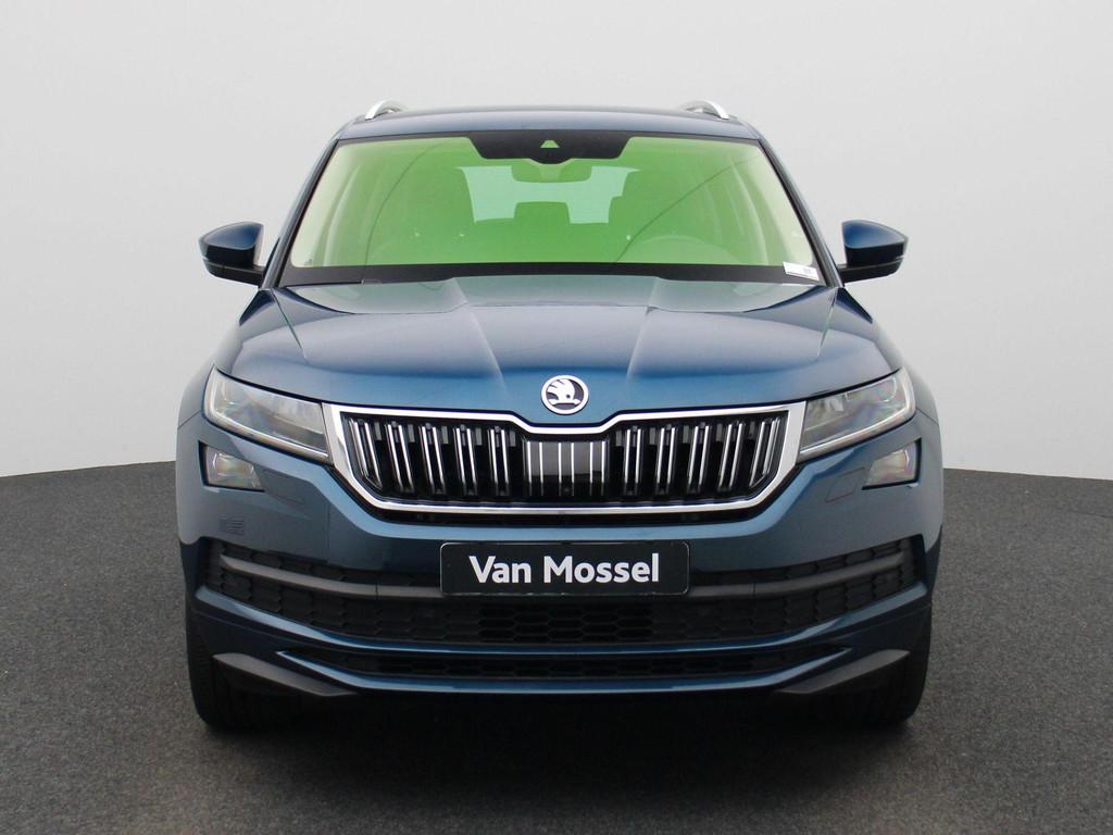 Skoda Kodiaq 2.0 CRTDI 110kW DSG7 L&K verwarmde zetels | Car, Auto's, Stof, 4 cilinders, Blauw, 146 g/km