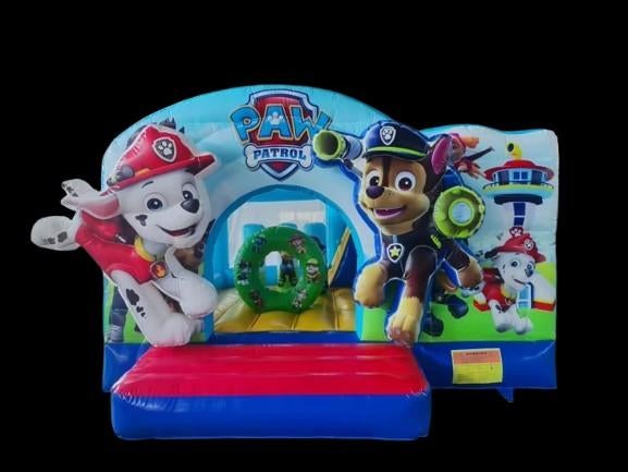 Springkasteel paw patrol, Ophalen