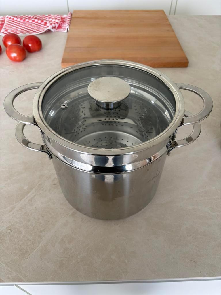 Kookpot / pasta, asperges….., Huis en Inrichting, Keuken | Potten en Pannen, Ophalen, Zo goed als nieuw