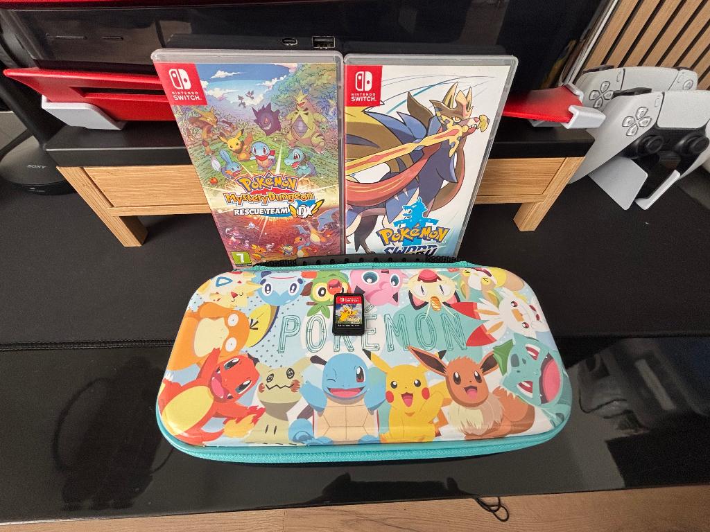 Nintendo games POKEMON, Games en Spelcomputers, Games | Nintendo Switch, 2 spelers, Zo goed als nieuw, Vanaf 3 jaar, Ophalen