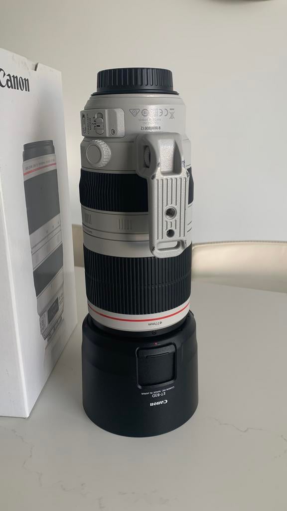 Canon 100-400 mm f/4.5-5.6 IS USM II ( als nieuw ), Ophalen, Zo goed als nieuw