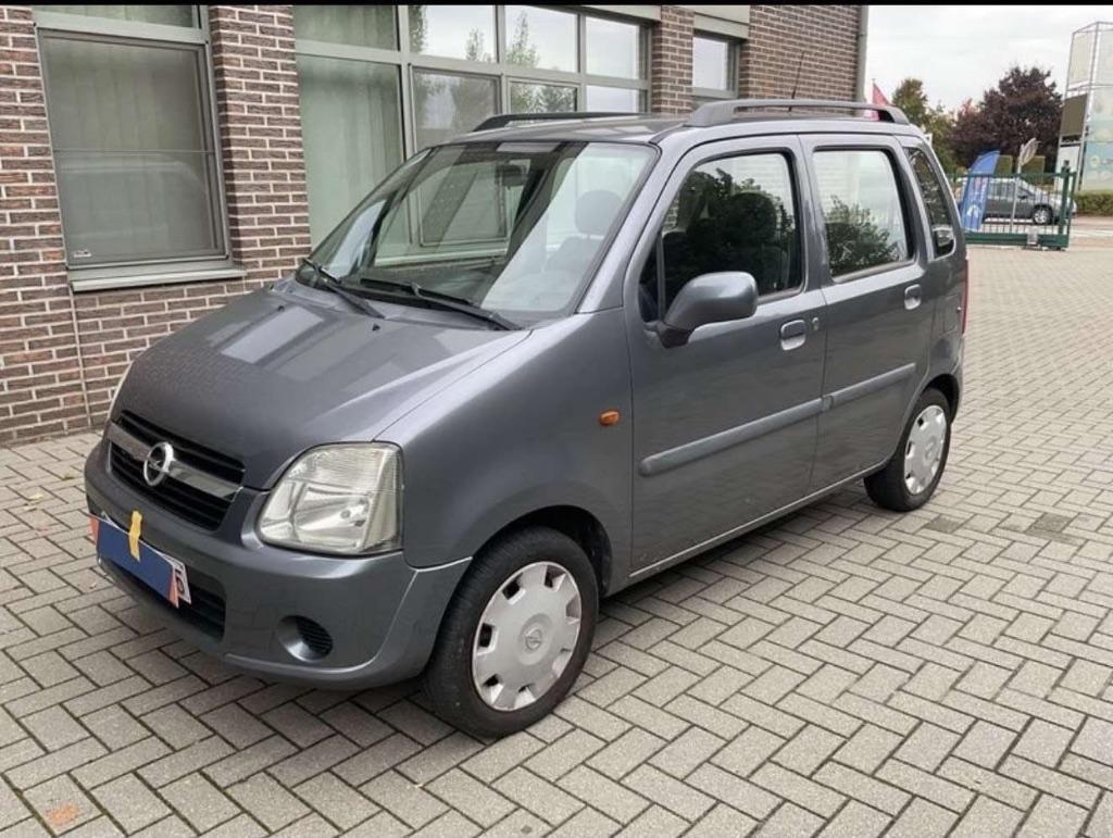 A VENDRE OPEL AGILA, Autos, Opel, Argent ou Gris, Achat, Airbags, Boîte manuelle