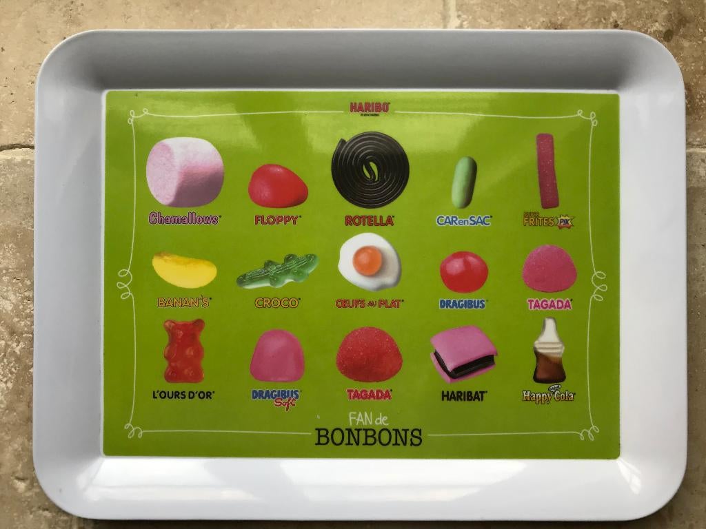 Haribo dienblad, Huis en Inrichting, Woonaccessoires | Dienbladen, Ophalen, Nieuw