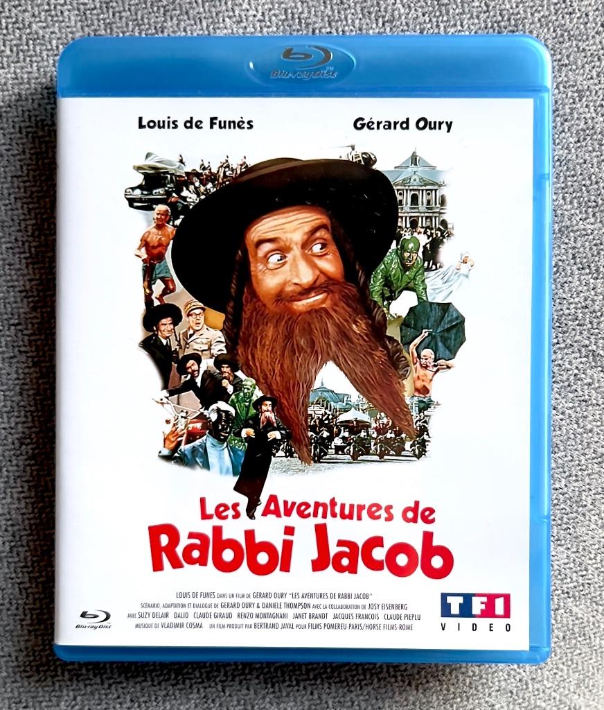 LES AVENTURES DE RABBI JACOB (in HD) /// Staat Als Nieuw, Cd's en Dvd's, Blu-ray, Ophalen of Verzenden, Zo goed als nieuw, Klassiekers