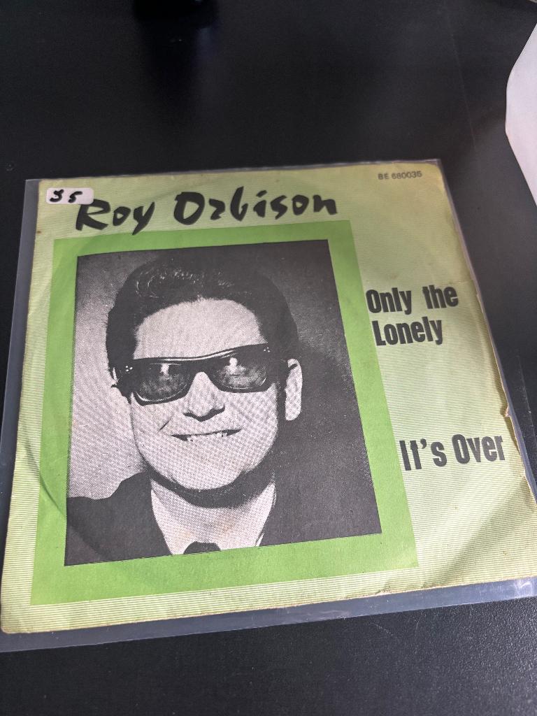 Single - Roy Orbison - only the lonely, Gebruikt, 7 inch, Single, Ophalen of Verzenden