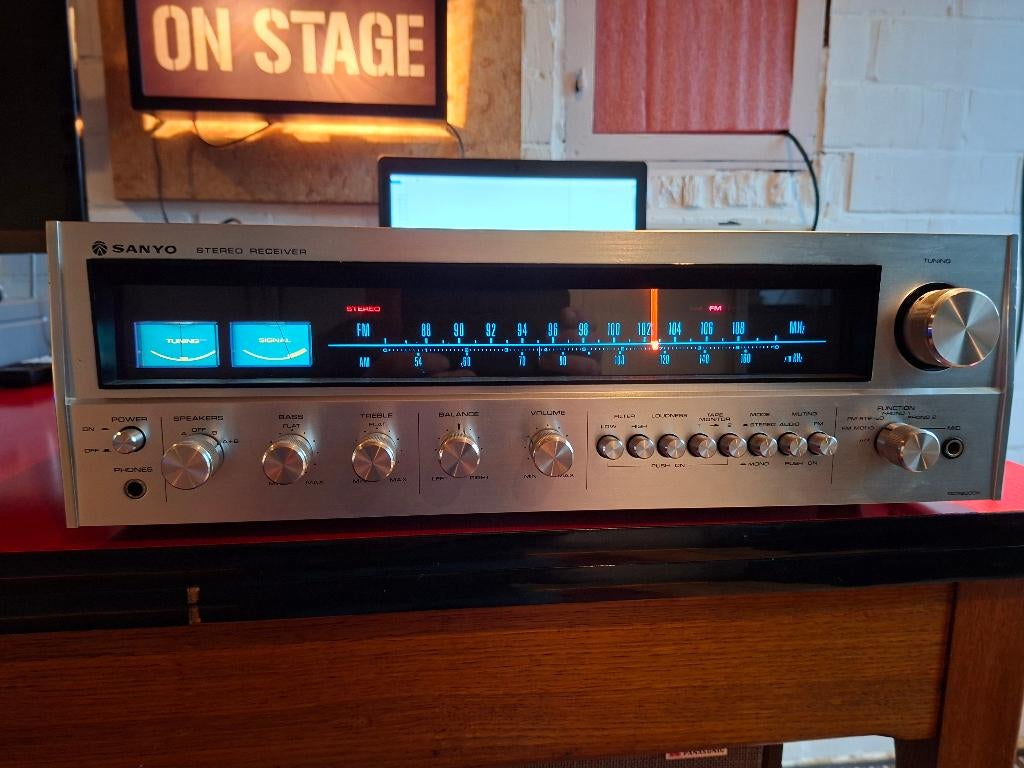 Receiver Sanyo DCX 8000 K, Audio, Tv en Foto, Stereoketens, Ophalen, Speakers