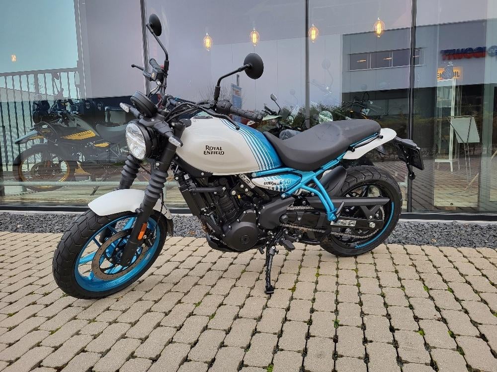 Royal Enfield Guerrilla 450, Motoren, 450 cc, Bedrijf, Overig, Minimaal motorrijbewijs A2