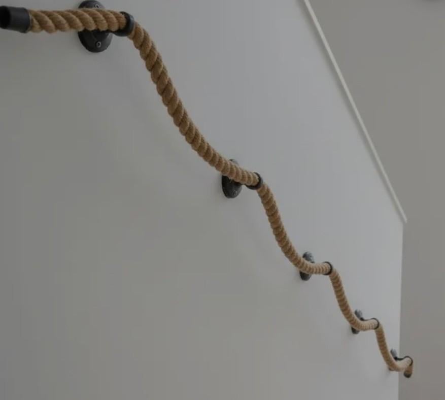 Koperen trapleuning, Doe-het-zelf en Bouw, Ladders en Trappen, Ophalen