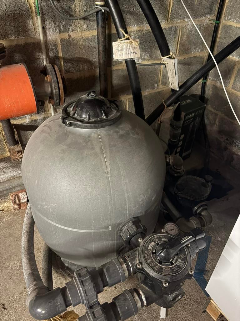 Pompe 6 voie piscine, Jardin & Terrasse, Accessoires pour étangs, Enlèvement, Comme neuf