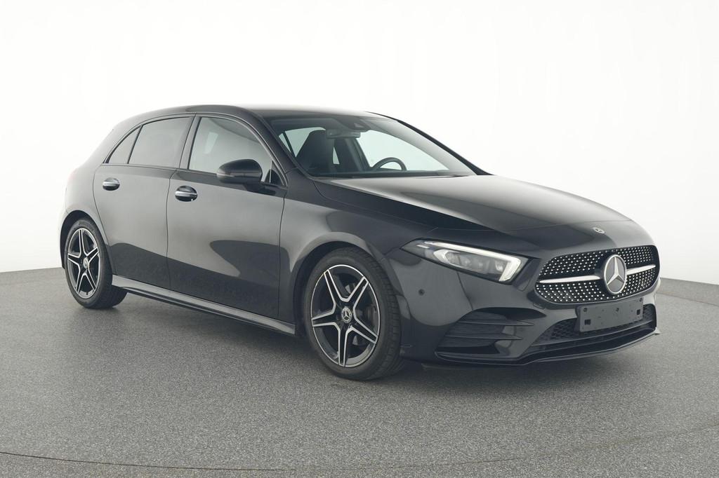 Mercedes-Benz A 200 d AMG Line + MULTIBEAM LED + SENSOREN +, Stof, 4 cilinders, Zwart, Bedrijf