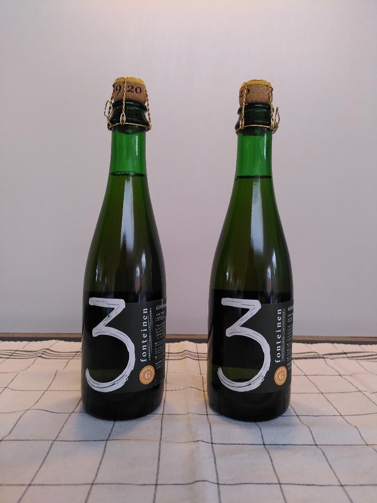 2x 3 Fonteinen Golden Doesjel ’19-’20 (n 41), Ophalen of Verzenden, Nieuw, Flesje(s), Overige merken