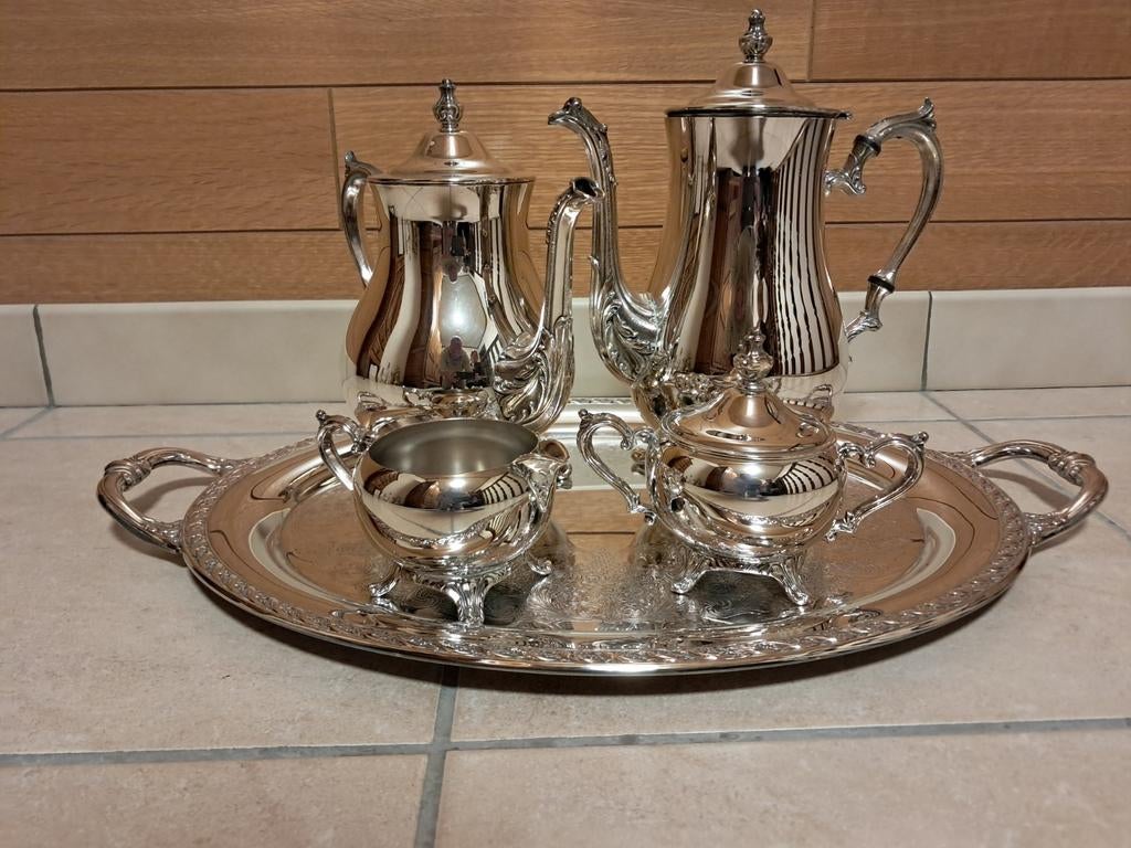 Zilver koffieservies, Antiek en Kunst, Ophalen