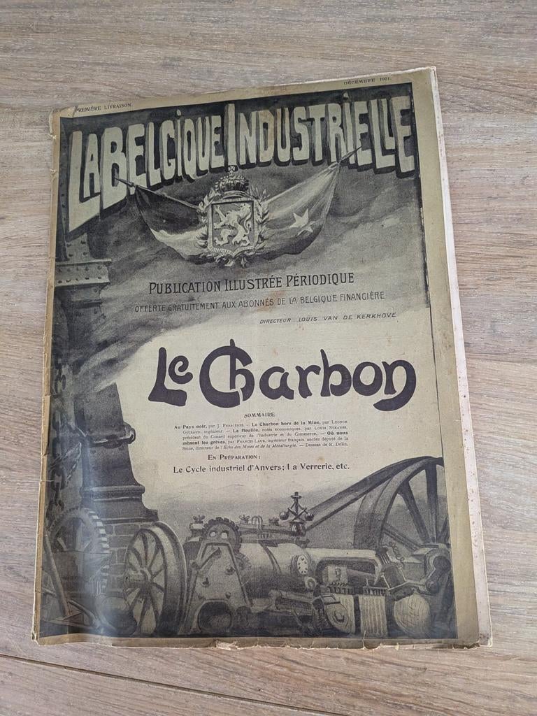 La Belgique industrielle, Enlèvement