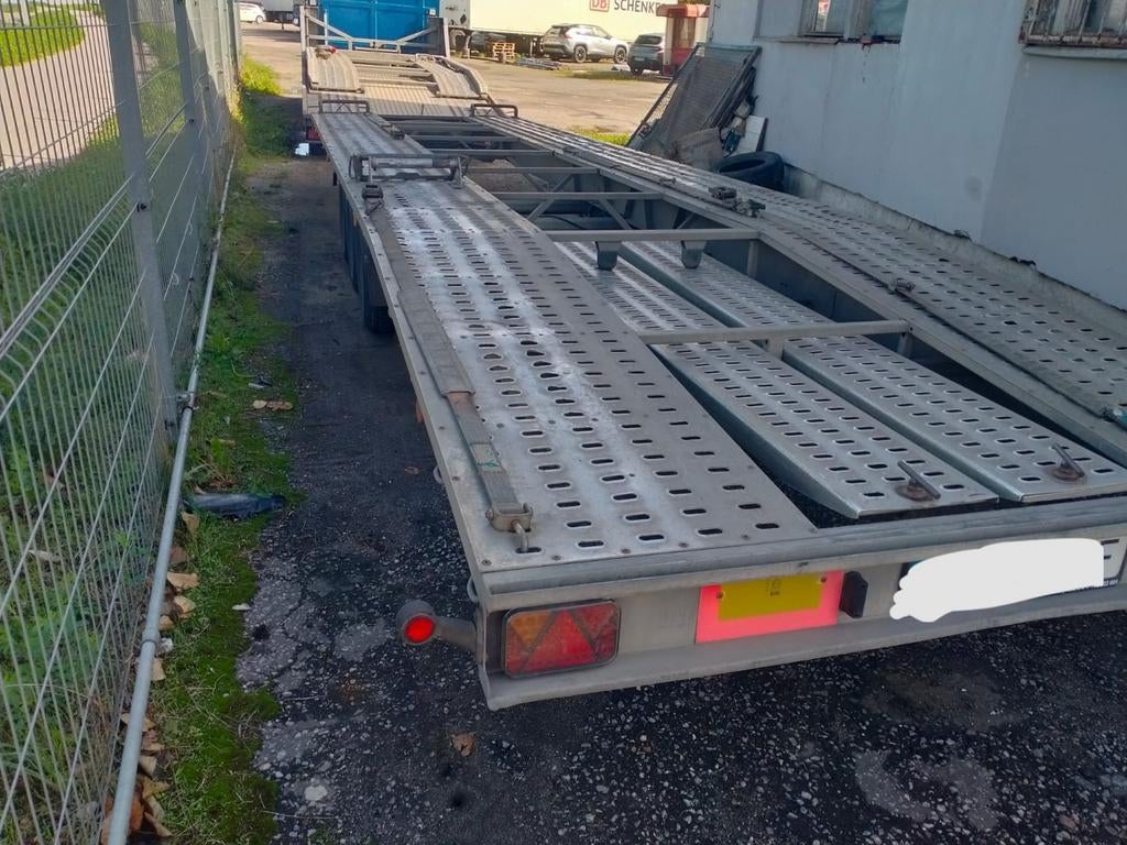 Auto trailer 8.5m, Auto diversen, Aanhangers en Bagagewagens, Ophalen, Gebruikt
