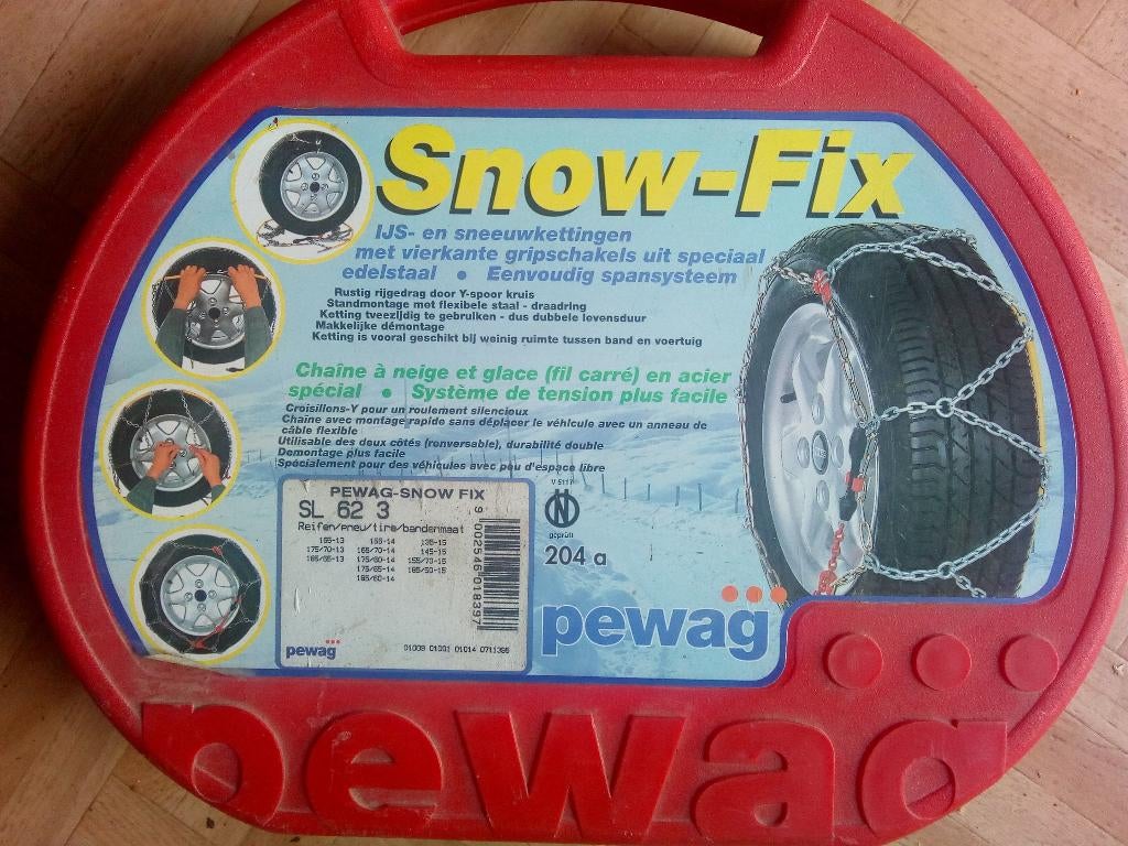 Set de chaînes à neige, Enlèvement, Utilisé