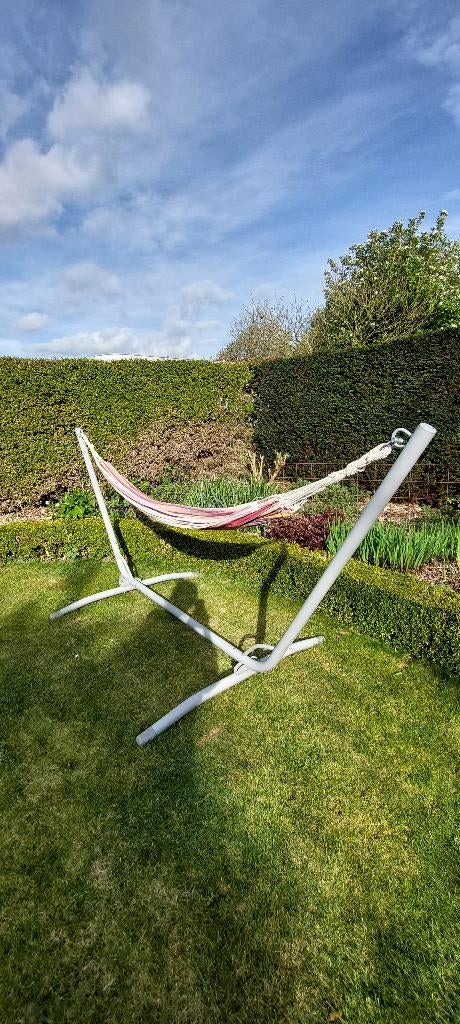 Hangmat met standaard, Une personne, Avec support, Enlèvement, Utilisé