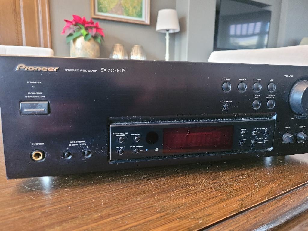 Pioneer Stereo Recever SX-305 RDS, Audio, Tv en Foto, Ophalen of Verzenden, Gebruikt
