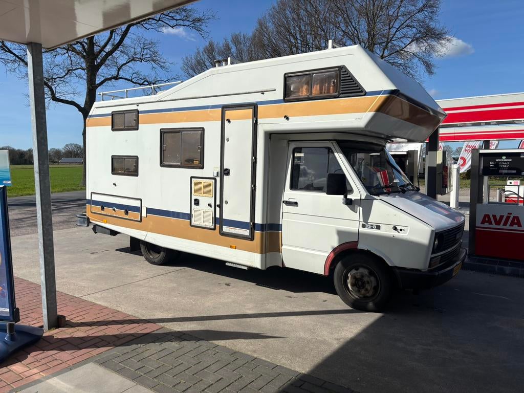 Iveco daily 2.5 TD CLOU camper bj 84, Caravanes & Camping, Particulier