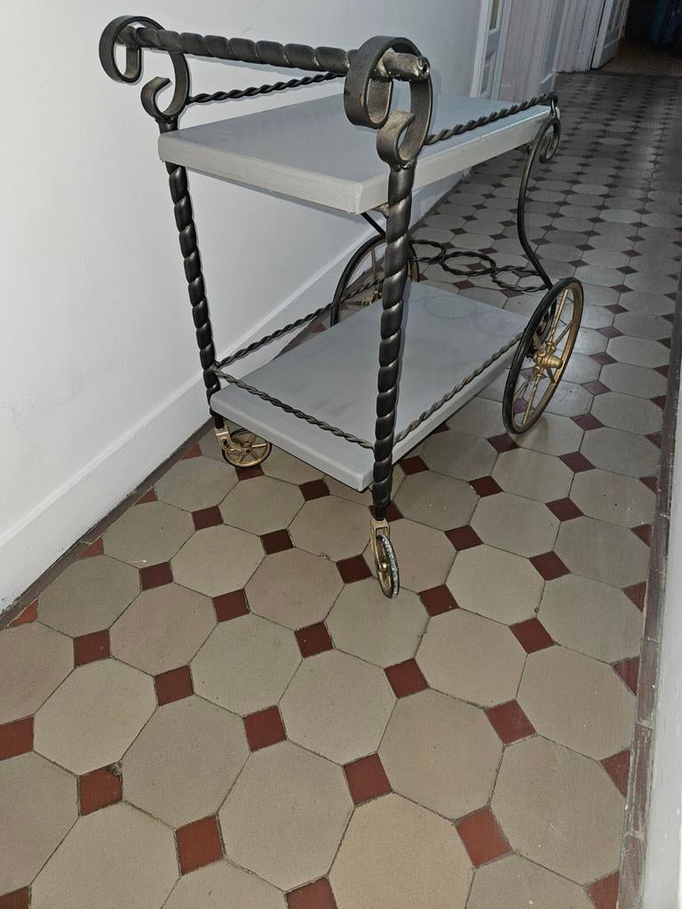 Antieke servicekar, Antiek en Kunst, Curiosa en Brocante, Ophalen