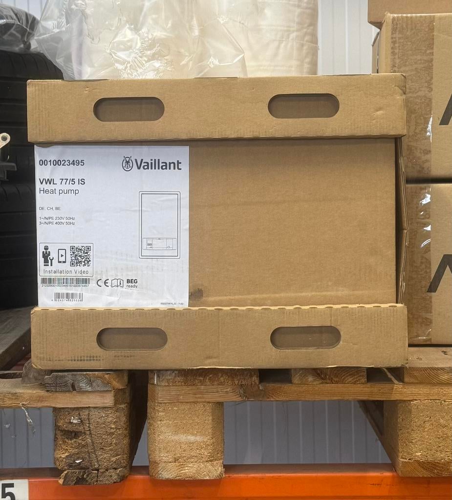 Vaillant warmtepomp hydraulische binnenunit VWL 77/5 Is, Doe-het-zelf en Bouw, Chauffageketels en Boilers, Ophalen, Nieuw