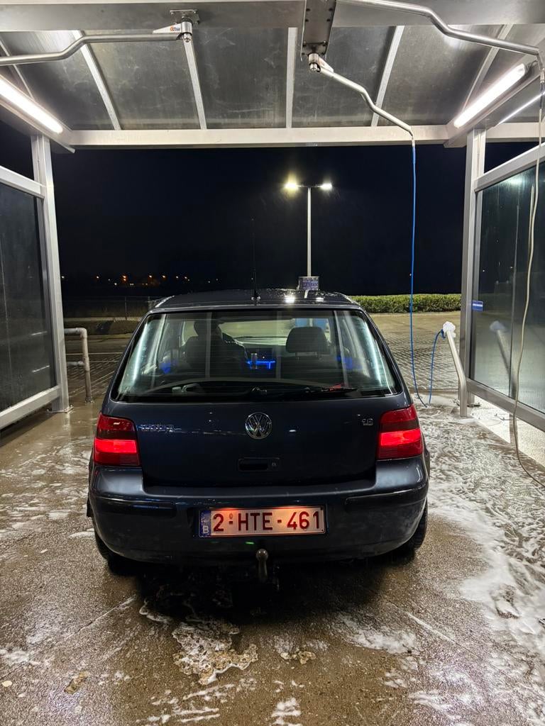 Te Koop: Volkswagen Golf 4 – 1.8 Benzine (Full Option!), Auto's, Volkswagen, Zwart, Zilver of Grijs, 1800 cc, Euro 5