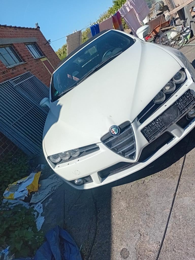 Alfa Romeo spider, Auto's, Alfa Romeo, Voorwielaandrijving, Cabriolet, Spider, Wit