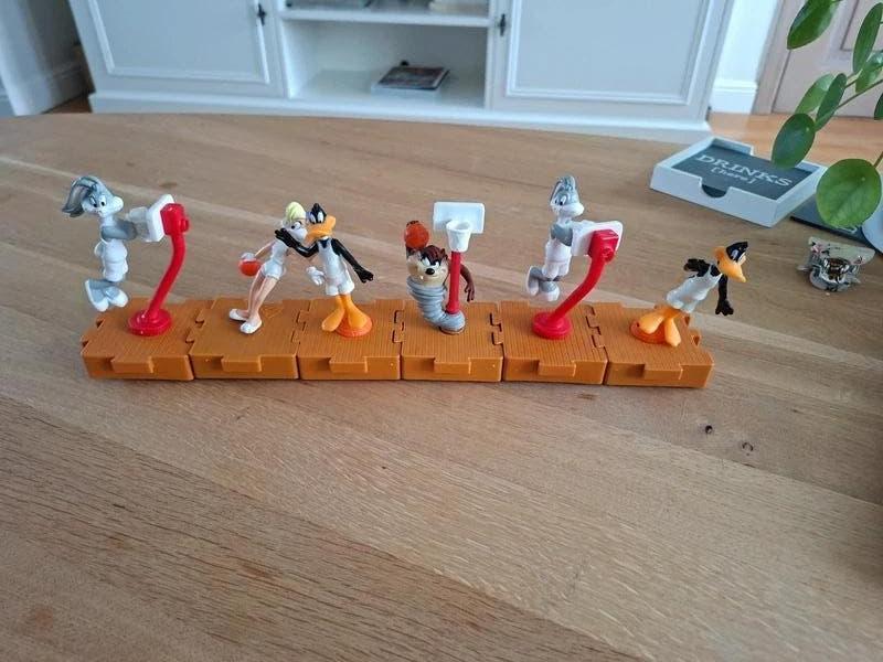 Vintage Space Jam 1996 Collectie - McDonalds toys - UNIEK!, Verzamelen, Speelgoed, Gebruikt, Ophalen of Verzenden
