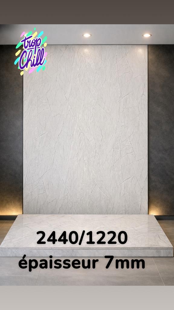 Panneau PVC 7mm, Bricolage & Construction, Enlèvement, Comme neuf