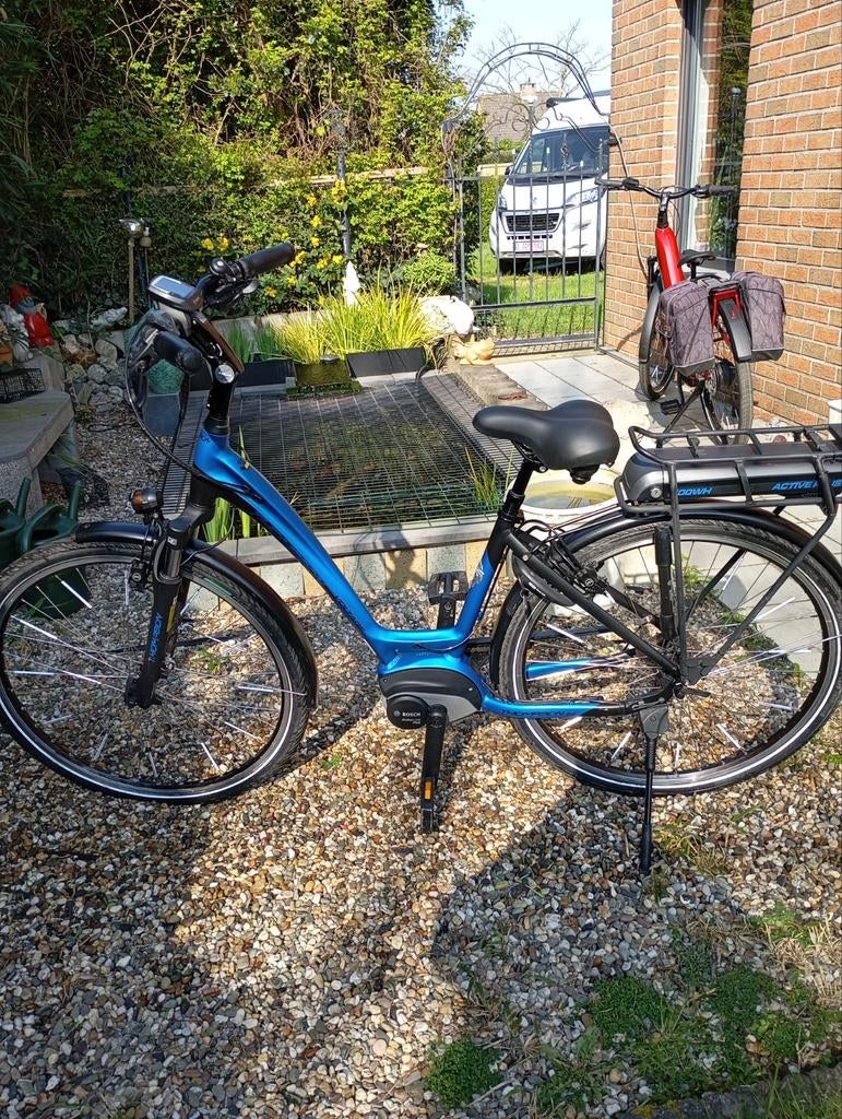 Elektrische damesfiets Thompson voltage, prima staat, Fietsen en Brommers, Elektrische fietsen, 47 tot 51 cm, Ophalen, Zo goed als nieuw