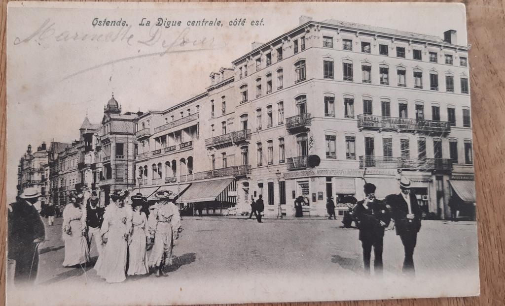 OSTENDE OSTENDE le jour ZEEDIJK 1906, Enlèvement ou Envoi