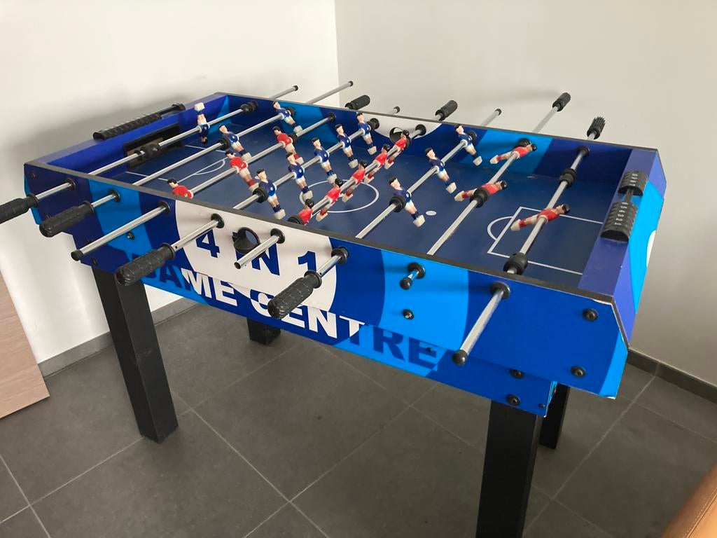 4 in 1 kindervoetbaltafel, Kinderen en Baby's, Speelgoed | Voetbaltafels, Ophalen, Zo goed als nieuw