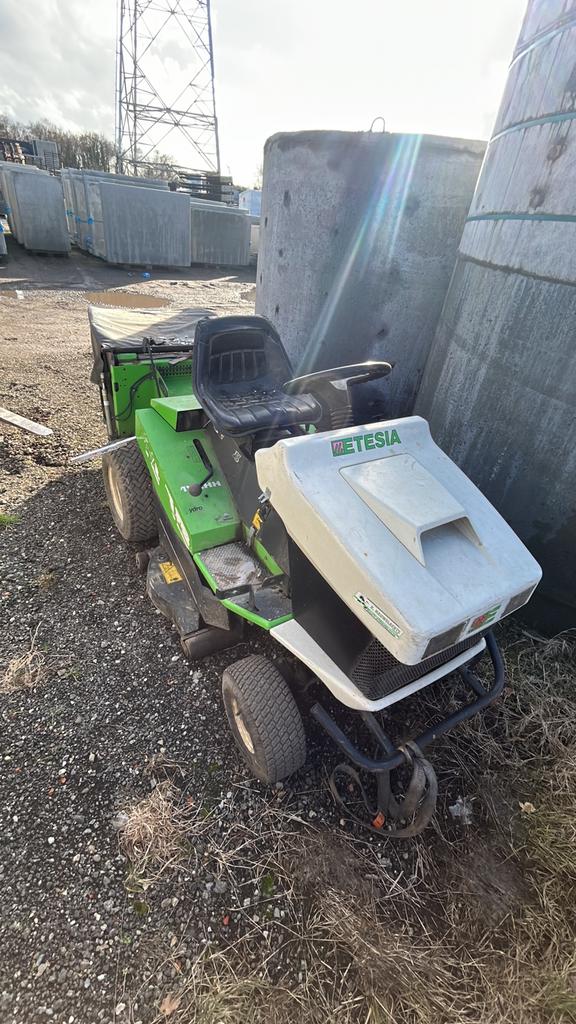 Etesia zitmaaier, Jardin & Terrasse, Tondeuses autoportées, Comme neuf, Bac de ramassage, Enlèvement