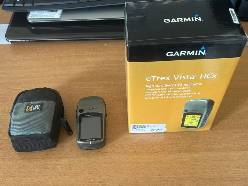 GPS de randonnée Garmin Etrex Vista HCx, Sport en Fitness, Bergsport en Wandelen, Ophalen of Verzenden, Zo goed als nieuw, Navigatie of Gps