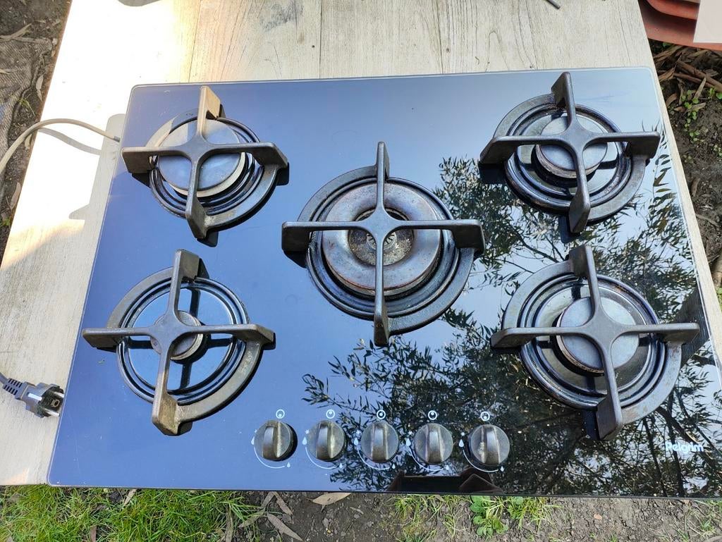 Pelgrim 5-pits gasfornuis. Inbouw., Elektronische apparatuur, Kookplaten, Ophalen, Inbouw