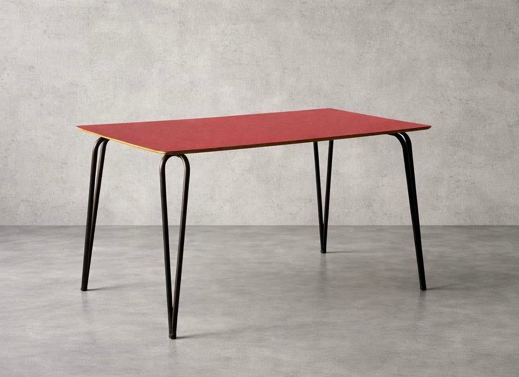 Vintage eetkamertafel by Willy Van Der Meeren, Enlèvement