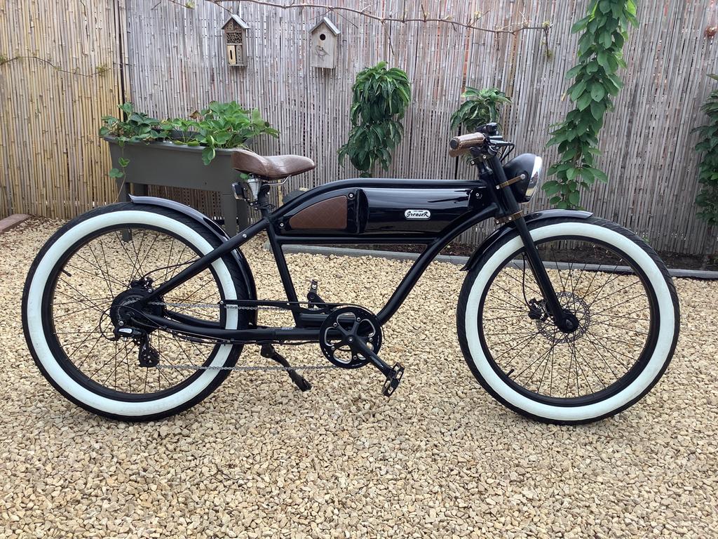 Michael blast E bike lowrider, Fietsen en Brommers, Ophalen, Zo goed als nieuw, Cruiser