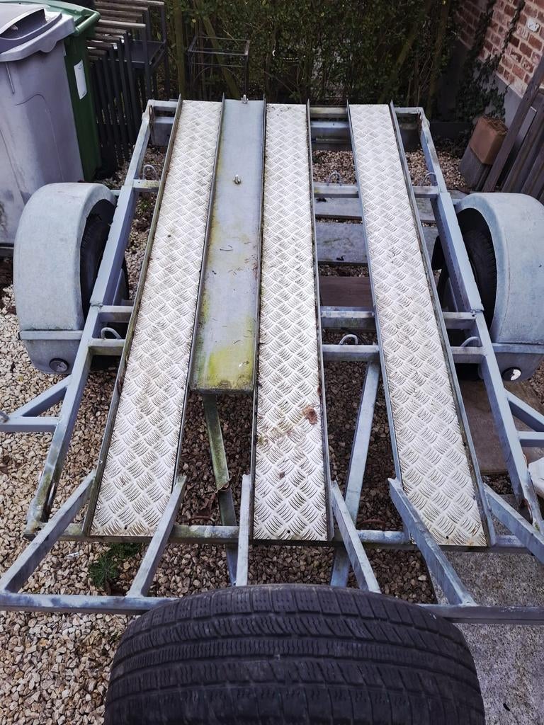 Aanhangwagen voor 3 motorfietsen, Auto diversen, Aanhangwagen-onderdelen, Ophalen