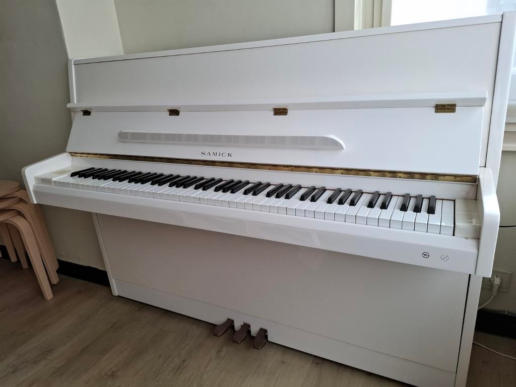 Buffetpiano wit, Muziek en Instrumenten, Ophalen