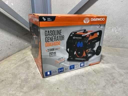 Daewoo GDAX4500 generator NIEUW, Doe-het-zelf en Bouw, Ophalen, Daewoo Belgium, Benzine, Www.daewoo.be
