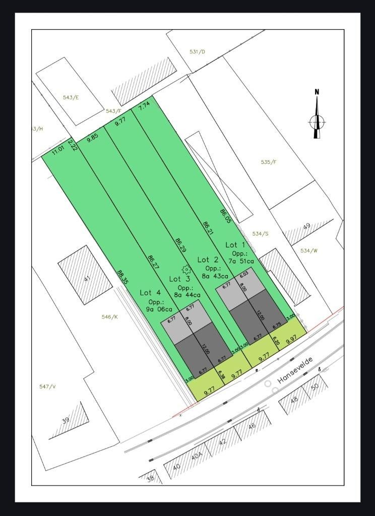 Bouwgrond, Immo, Zele Oost-Vlaanderen, Ventes sans courtier, 1000 à 1500 m²