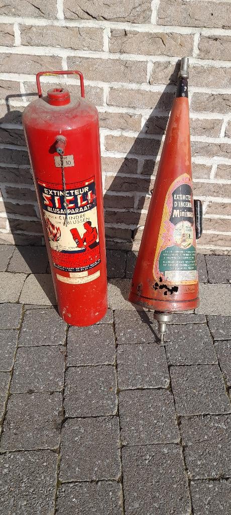 oude brandblussers, Huis en Inrichting, Ophalen, Gebruikt, Brandblusser