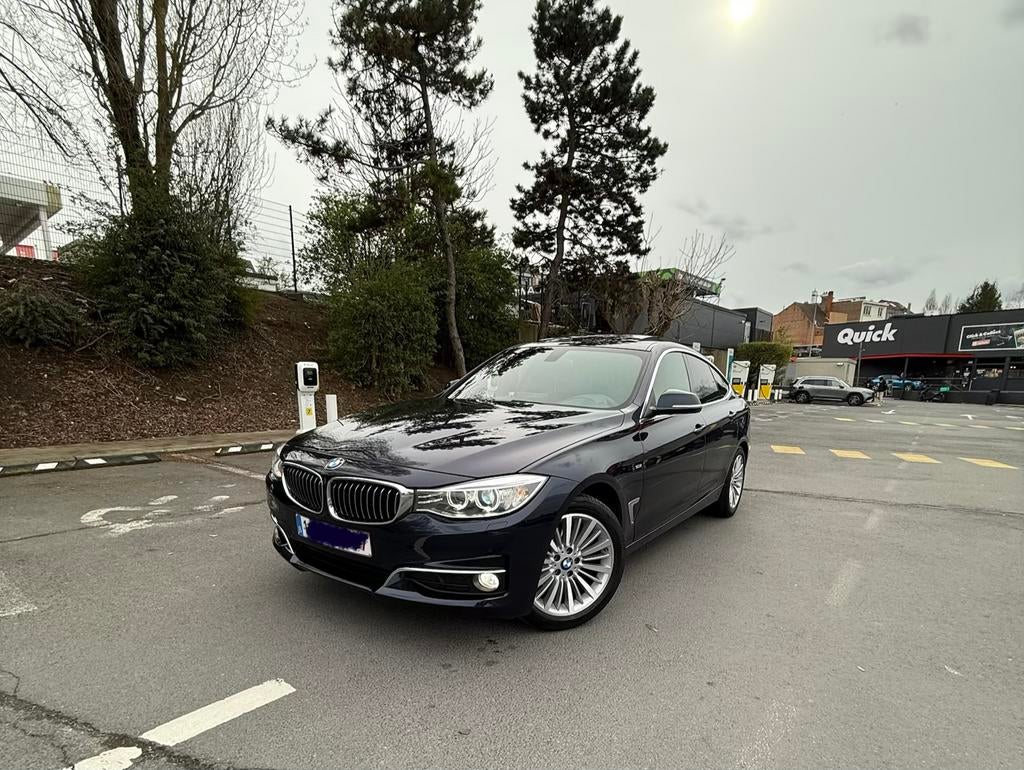 Bmw Serie3 Gt 318d Luxury Line Pano/Cplay/Cuir/At Remorque, Auto's, BMW, Automaat, Blauw, Leder, Particulier